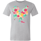 Chicken Rooster Dahlia Flower Farm Animal T-Shirt Gift