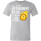 Retirement Plan Pickleball Gift T-Shirt Pickle Ball Player