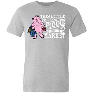 PiggieTees This Little Piggie Went To Market Pig T-Shirt