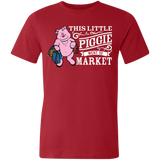 PiggieTees This Little Piggie Went To Market Pig T-Shirt